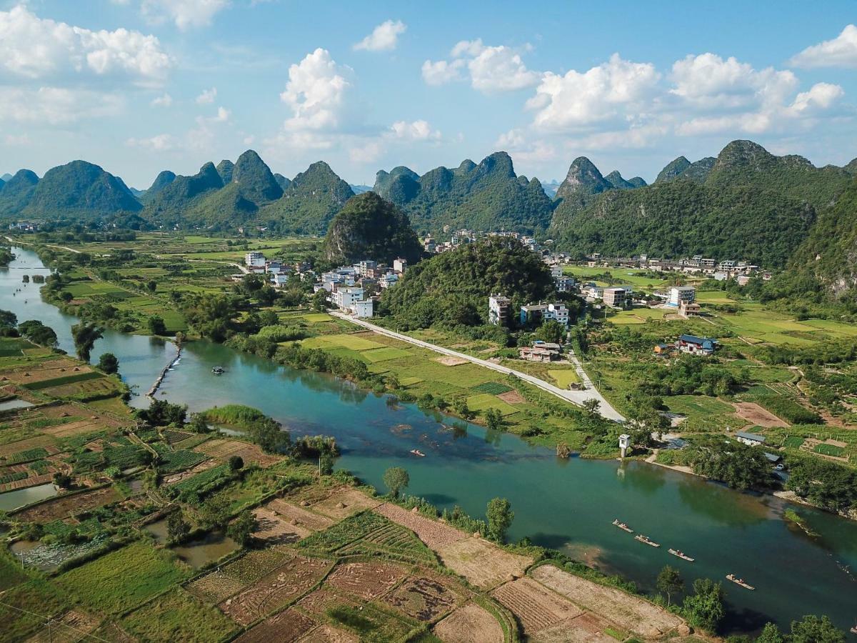 Yangshuo Longting Hotel Guilin Bagian luar foto